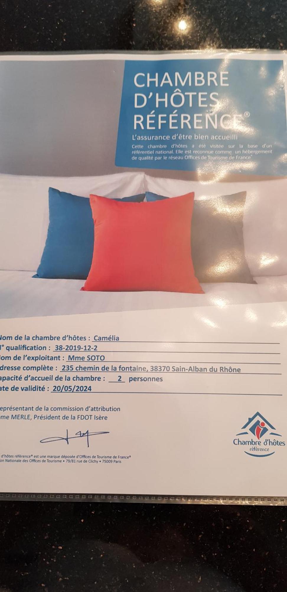l'Ecrin de Vert Saint-Alban-du-Rhône Kamer foto